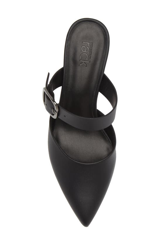 Nordstrom Rack Fawn Mule In Black