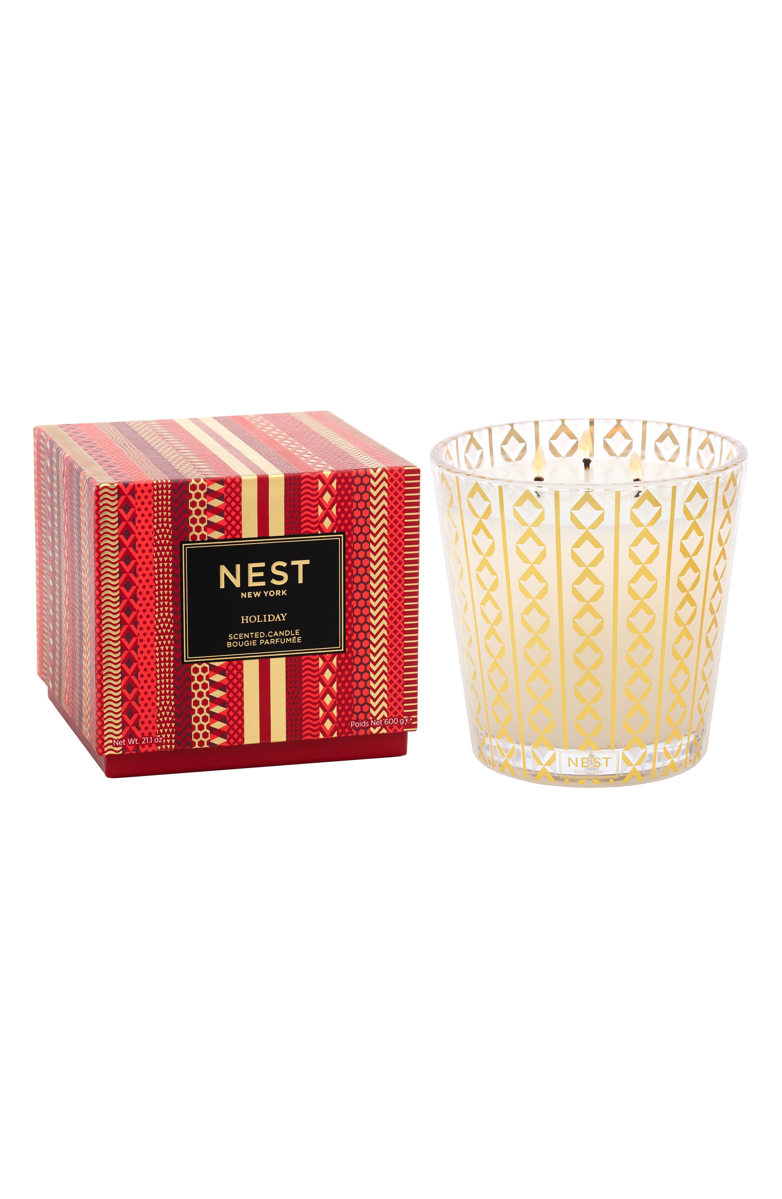 Nest Fragrances New York Holiday Scented Candle 2 oz Brand New 