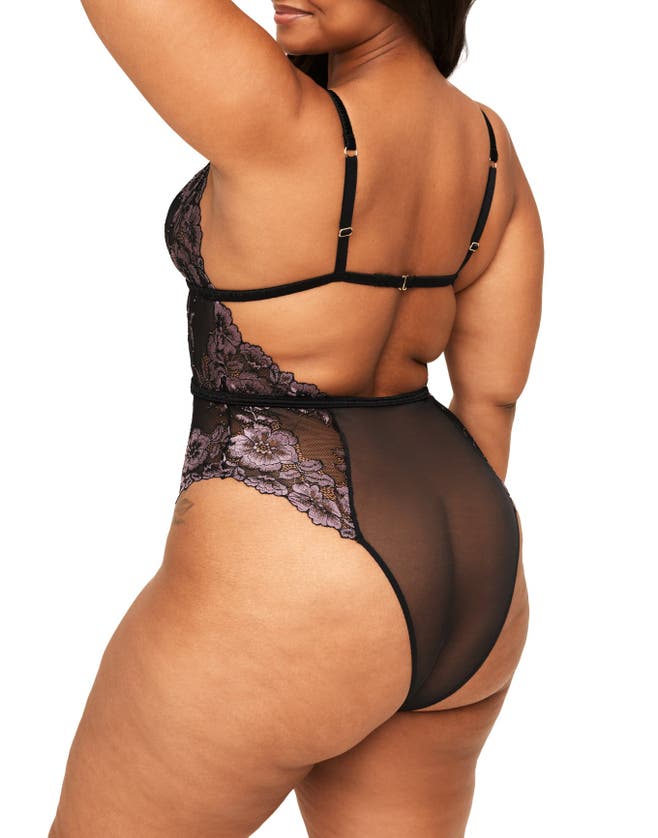 Shop Adore Me Calissa Bodysuit Lingerie In Black