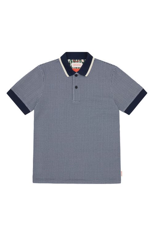 Ingworth Print Polo in Blue