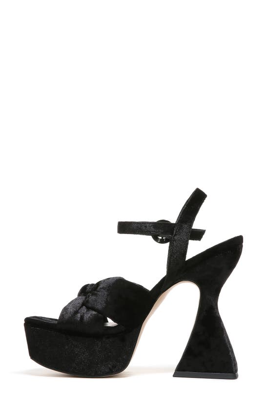 Circus By Sam Edelman Audrea Platform Sandal In Black Velvet