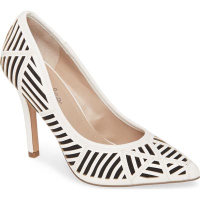 Charles By Charles David Mystery Pump- White
