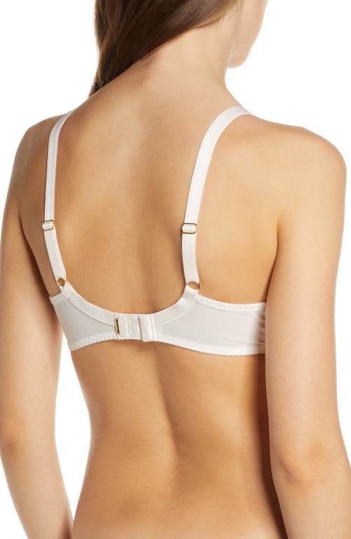 Shop Chantelle Lingerie Rive Gauche Full Coverage Underwire Bra In Cream/pink