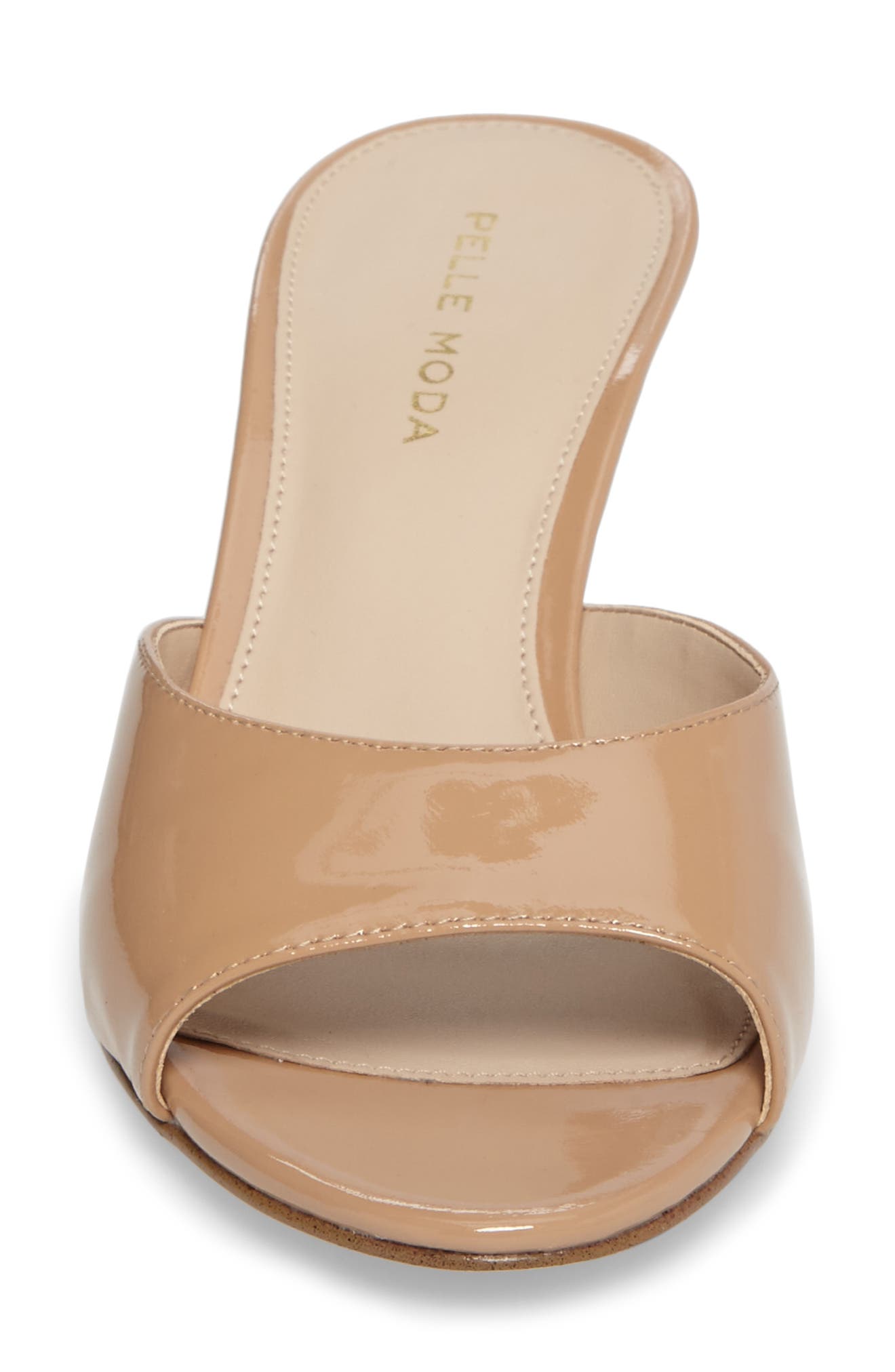 pelle moda bex kitten heel slide