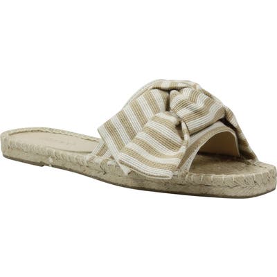 J. Renee Eirene Espadrille Slide Sandal, Beige