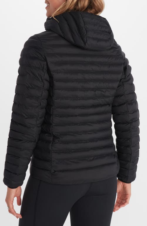 Marmot Echo Featherless Hooded Jacket In Black
