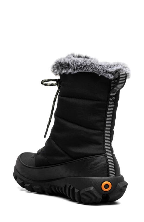 Bogs Cedar Quilted Waterproof Boot In Black