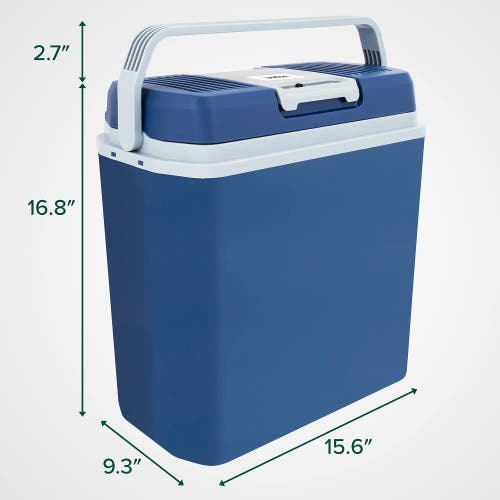 Ivation 24l Electric Cooler/warmer In Blue
