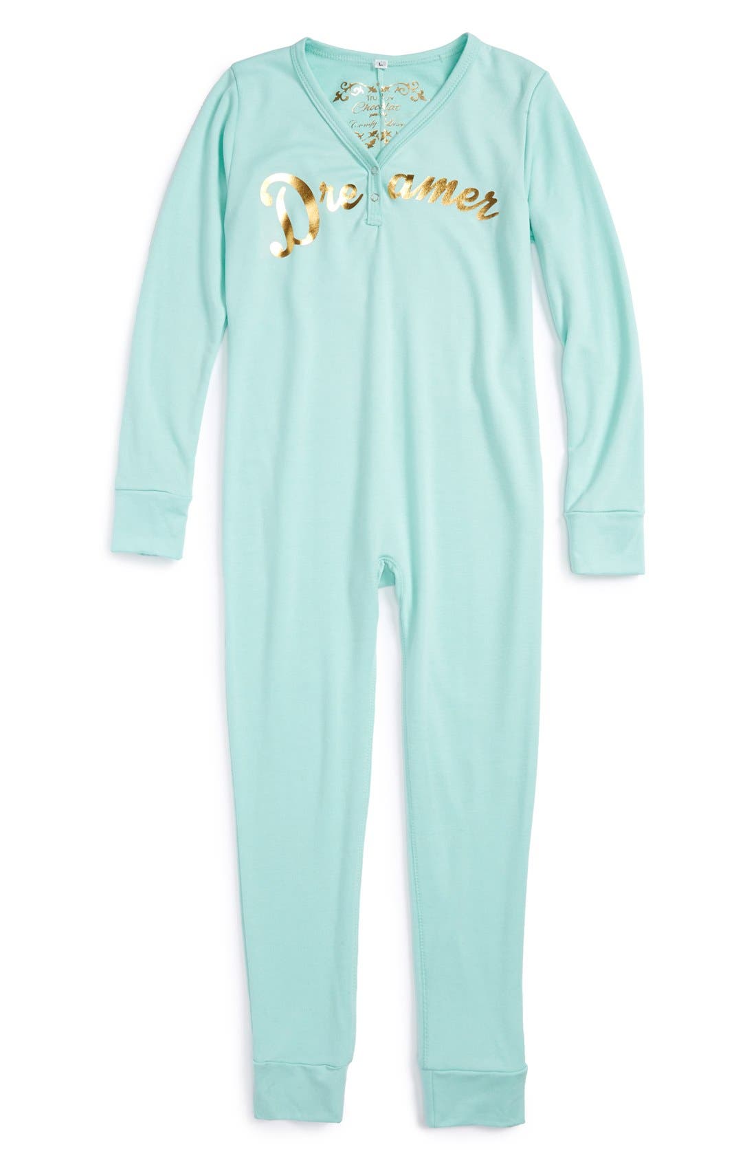 TruLuv 'Dreamer' OnePiece Pajamas (Big Girls) Nordstrom