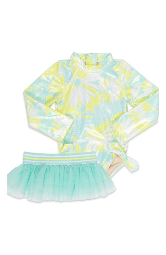 Shop Shade Critters Kids' Mod Mint Shimmer Two-piece Swimsuit