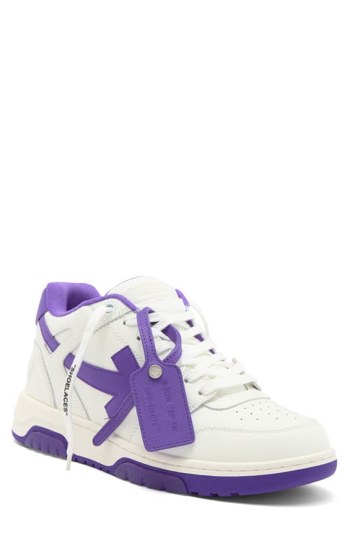 Off-white Out Of Office Low Top Sneaker In Purple