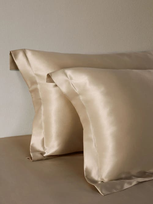 LILYSILK LILYSILK PURE MULBERRY SILK OXFORD ENVELOPE LUXURY PILLOWCASE