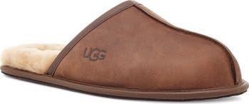 UGG® Genuine Shearling Scuff Slipper (Men) | Nordstrom