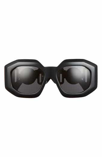 Versace 56mm top square sunglasses