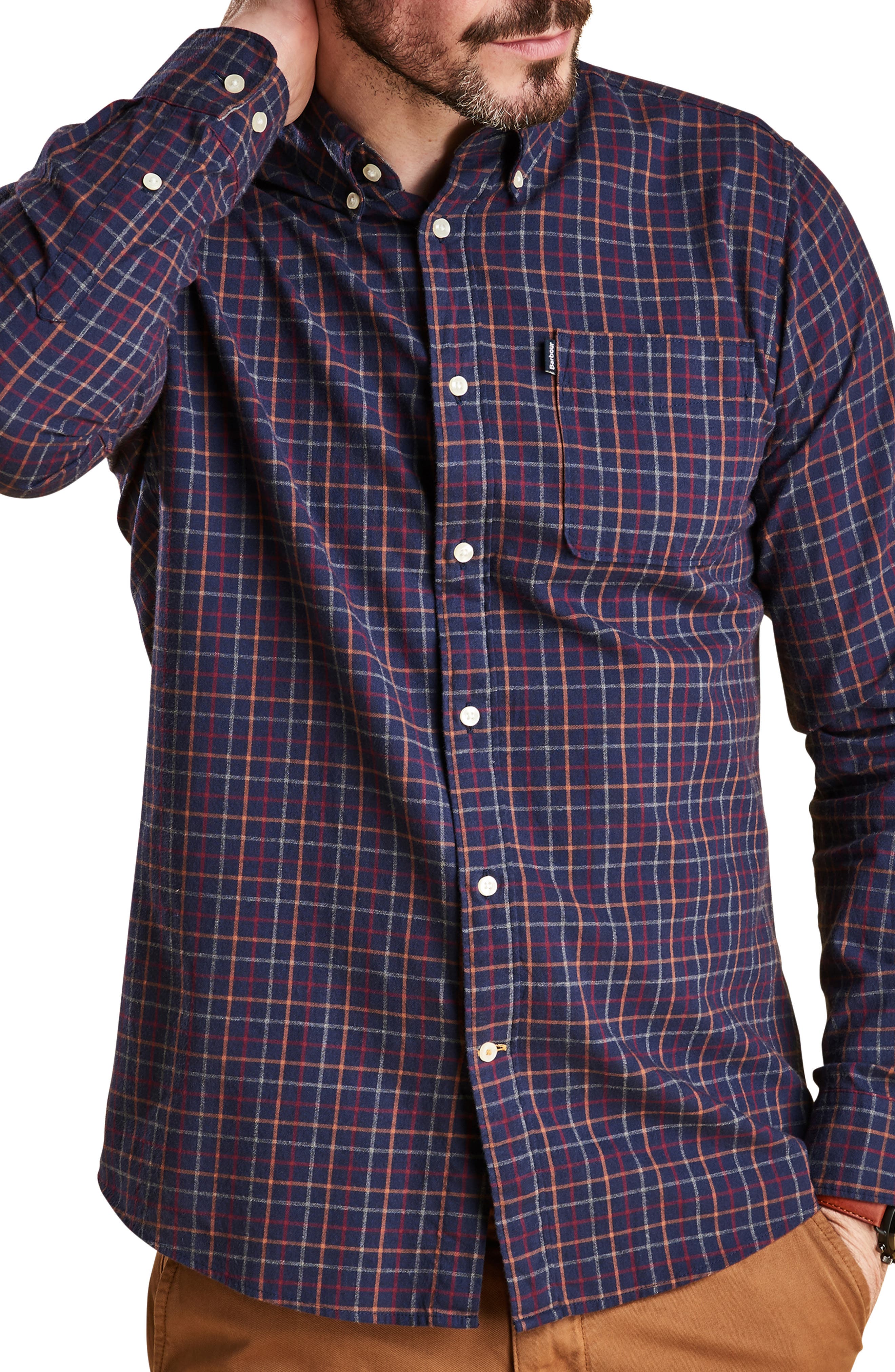 barbour endsleigh tartan tailored shirt