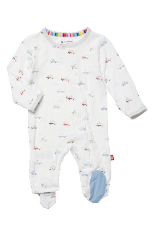 Shop Magnetic Me Dispatcher Magnetic Footie In White