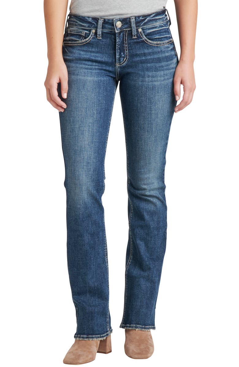 Silver Jeans Co. Britt Low Rise Slim Bootcut Jeans | Nordstrom