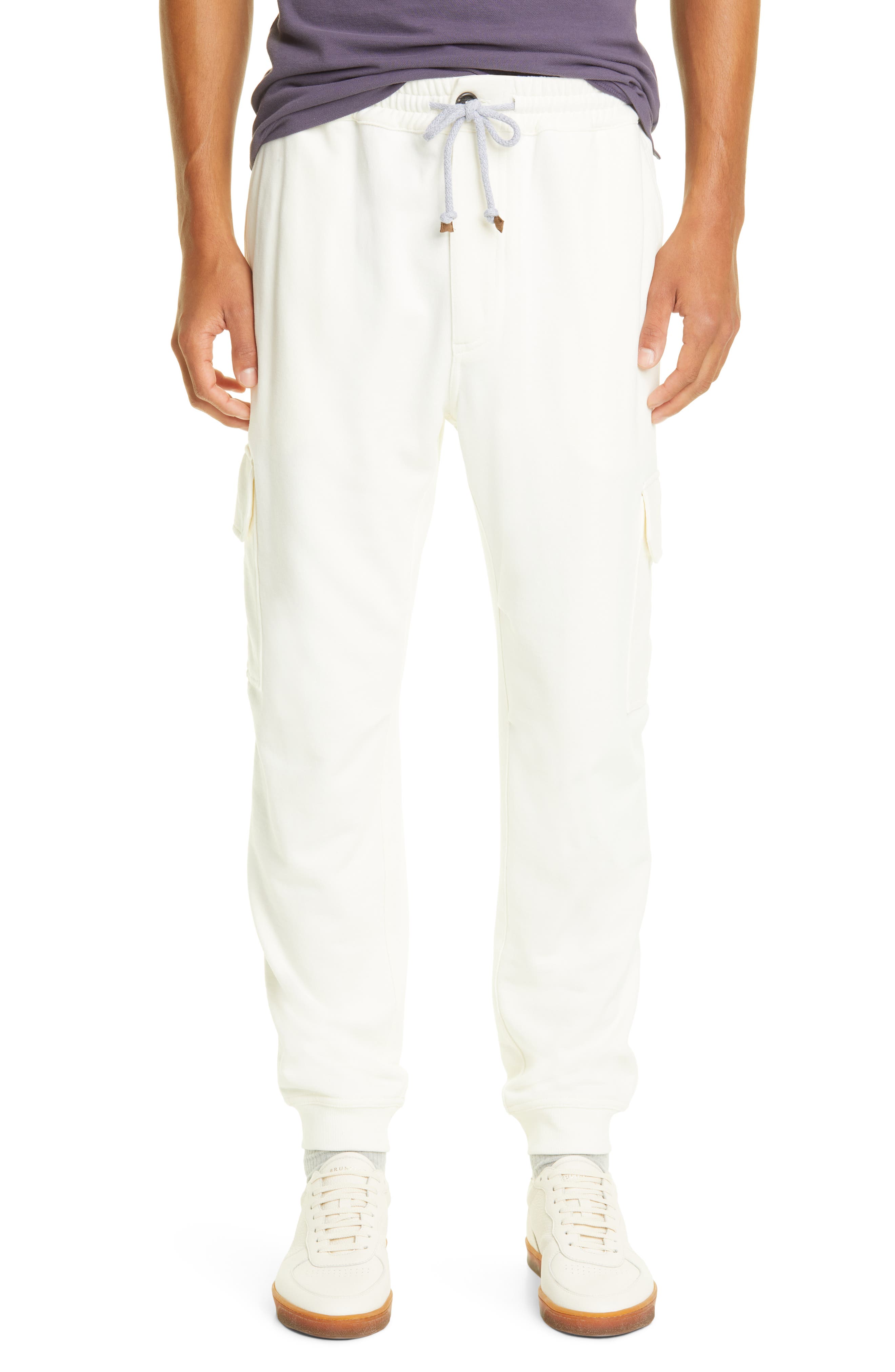 cotton cargo joggers