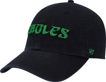 '47 Men's Philadelphia Eagles Green Clean Up Adjustable Hat