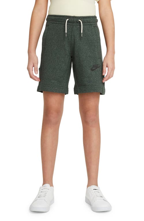 Nike Sportswear Kids' Sweat Shorts in Galactic Jade/Dk Smoke Grey at Nordstrom