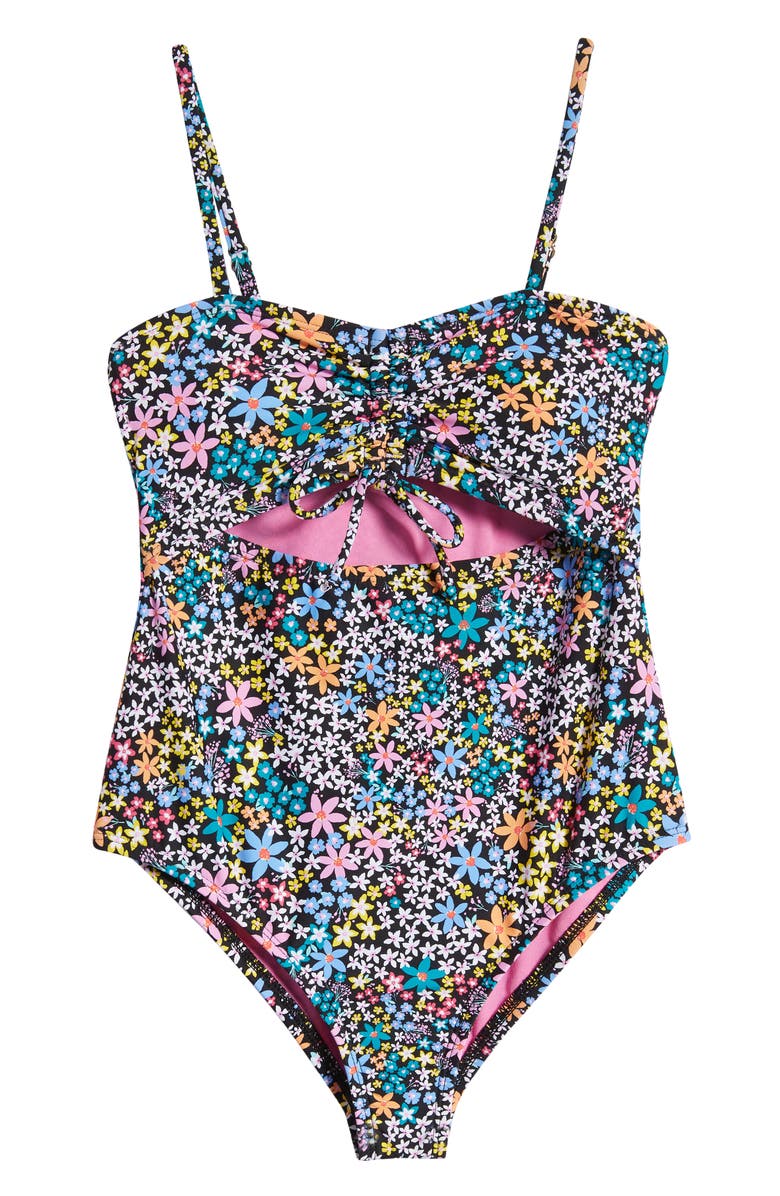 Hobie Kids' Dainty Cutout One-Piece Swimsuit | Nordstrom