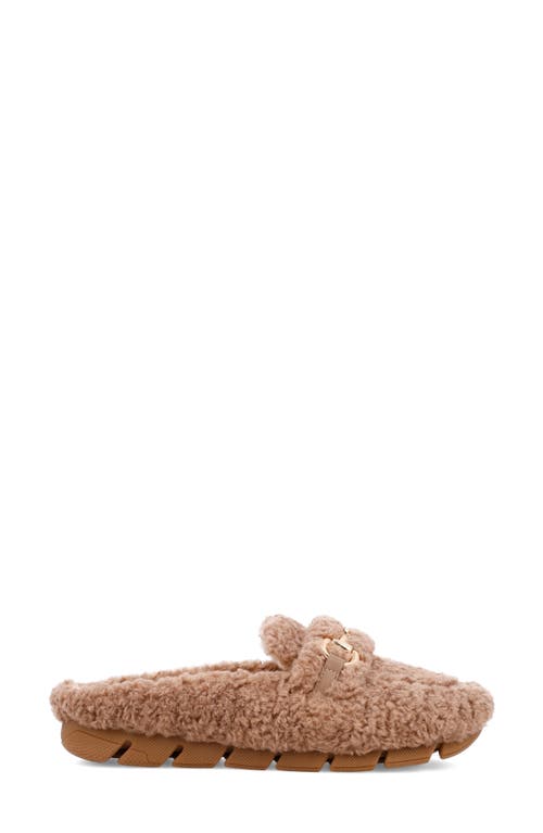 MIA MIA LIMITED EDITION COCOA FAUX SHEARLING SLIPPER 