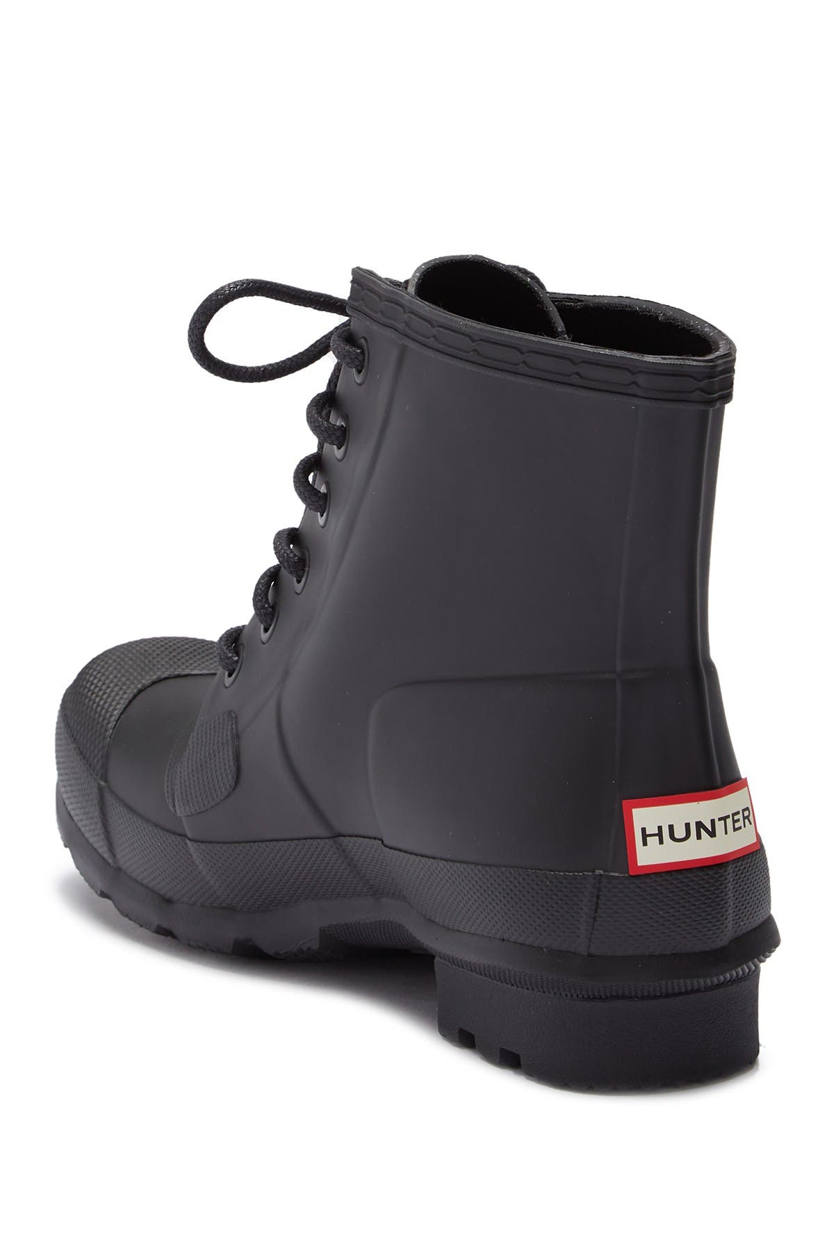 hunter rain boots with laces