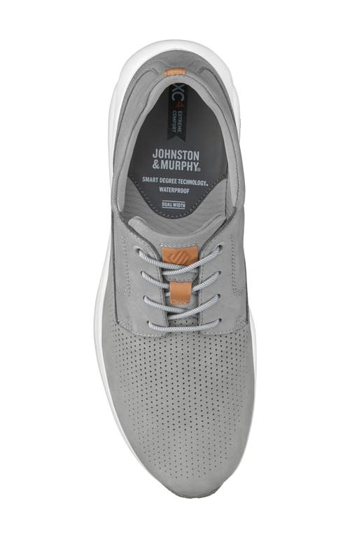 Johnston & Murphy Men's Waterproof Tr3-luxe Hybrid Shoes In Gray Waterproof Nubuck