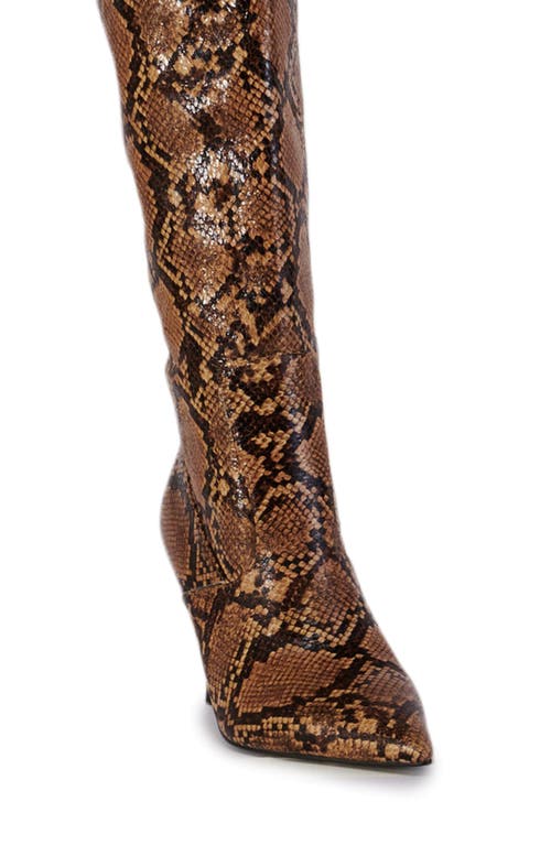 AZALEA WANG AZALEA WANG TARRANT POINTED TOE THIGH HIGH BOOT