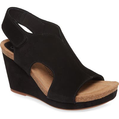 Sofft Chloee Wedge Sandal- Black