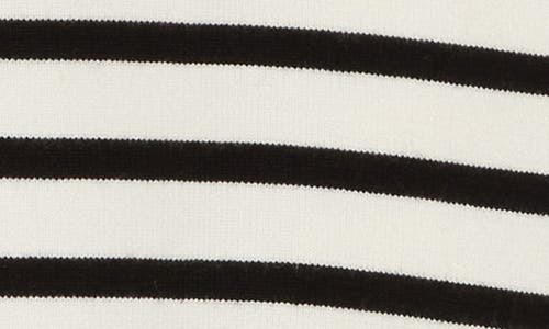 By Design Keira Chest Pocket Cardigan In Antique Stripe