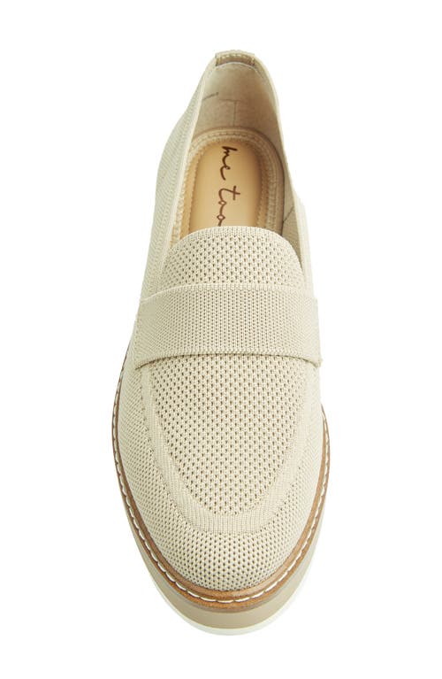 Me Too Barrett Loafer In Sesame Metallic
