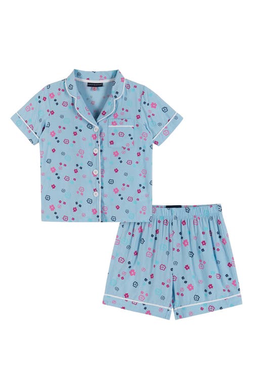 Andy & Evan Kids' Floral Print Two-Piece Short Pajamas at Nordstrom,