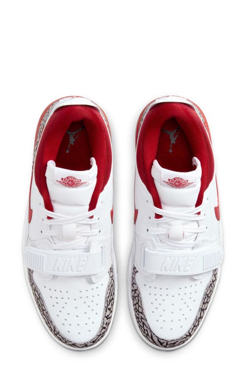 Shop Jordan Air  Legacy 312 Low Sneaker In White/gym Red/cement