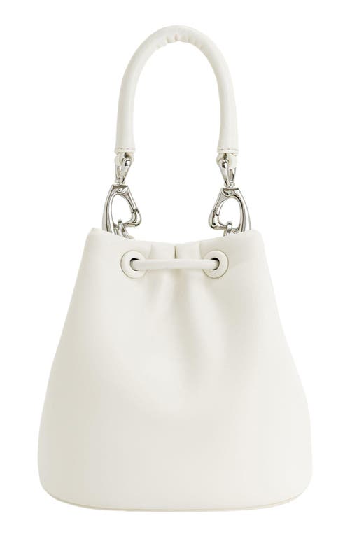 JW PEI JW PEI YULIA FAUX LEATHER BUCKET BAG 