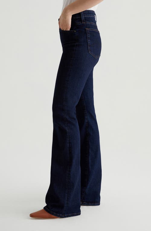 Shop Ag Farrah Mid Rise Bootcut Jeans In Modern Indigo