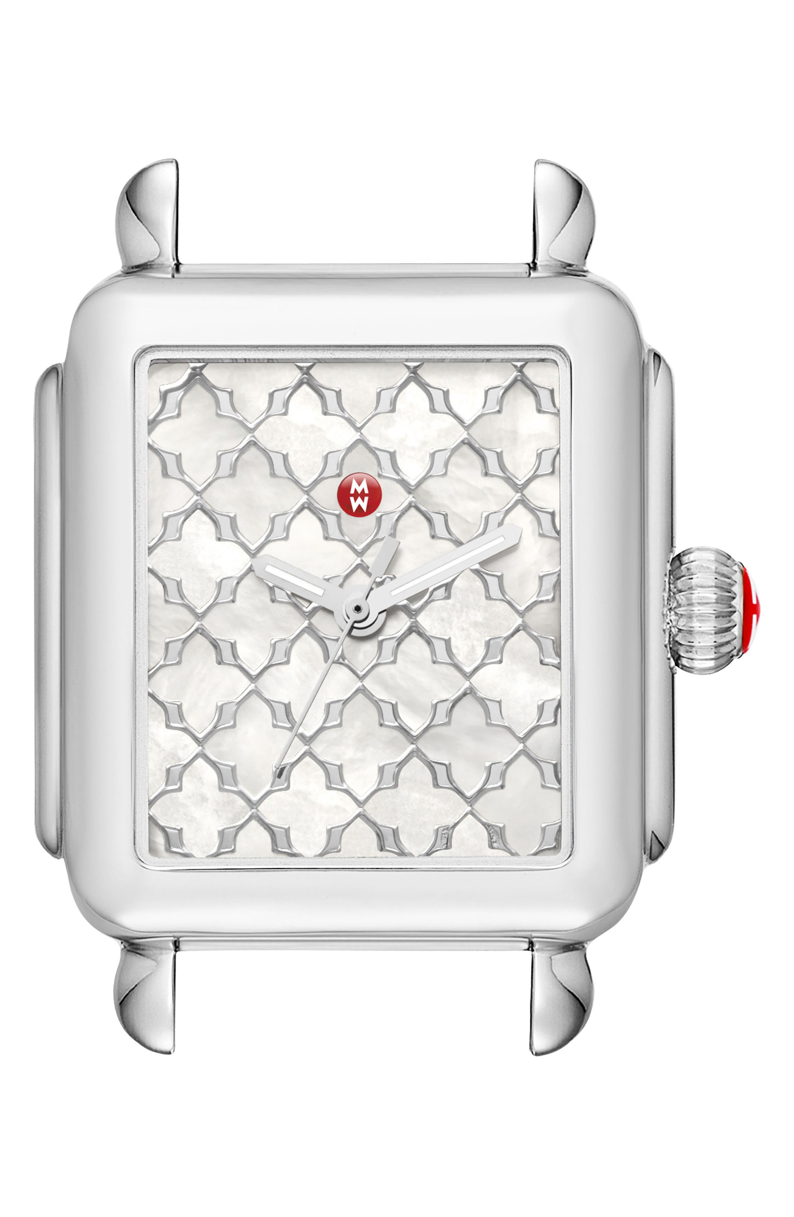 michele square watch