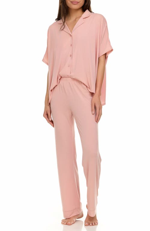 Shop Flora Nikrooz Valeria Pajamas In Pink