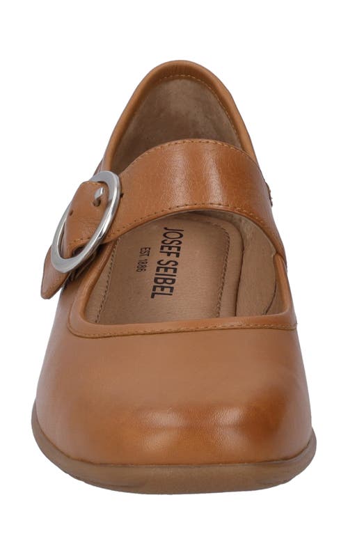 Josef Seibel Fenja 18 Mary Jane Flat In Brown