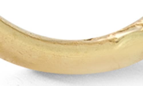 Ember Fine Jewelry 14k Yellow Gold Medium Huggie Hoop Earrings In Gold