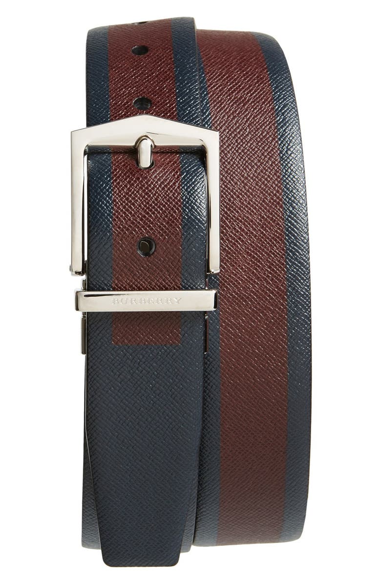 Burberry 'James' Reversible Leather Belt | Nordstrom