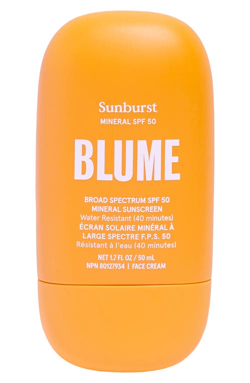 Blume Sunburst Broad Spectrum Spf 50