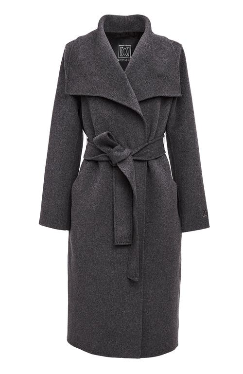 Shop Dawn Levy Gisele Coat In Shadow Grey