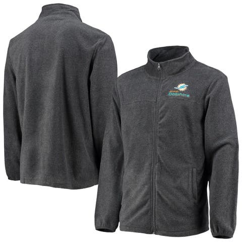 Men's Dunbrooke Black Pittsburgh Steelers Shag Tri-Blend Full-Zip