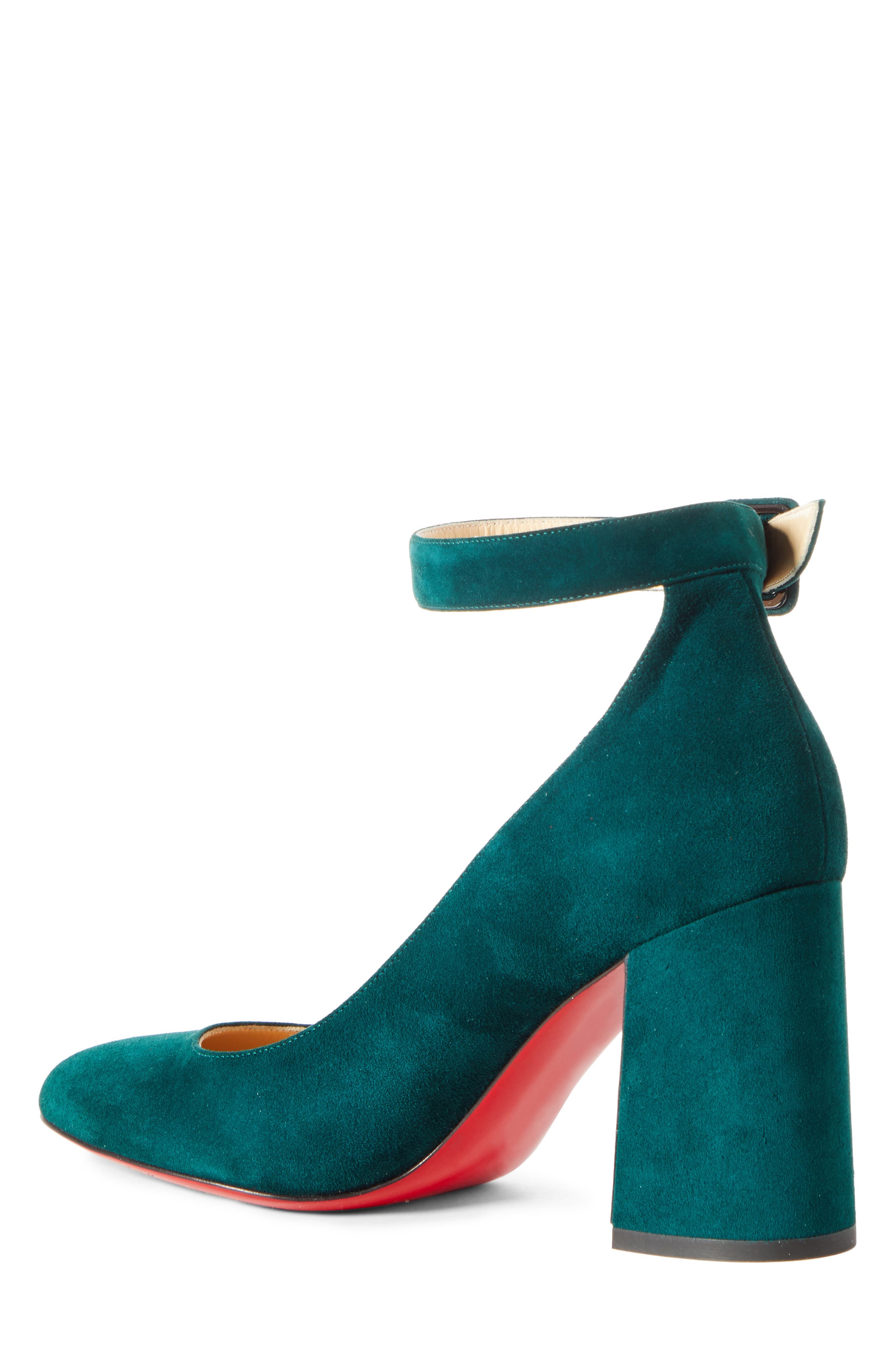 CHRISTIAN LOUBOUTIN SOVAL ANKLE STRAP PUMP