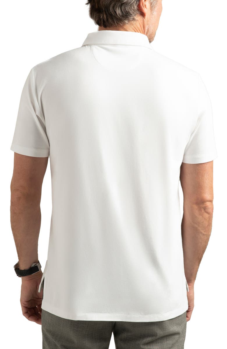 Hypernatural Pinehurst Classic Fit Cotton Blend Golf Polo, Alternate, color, White