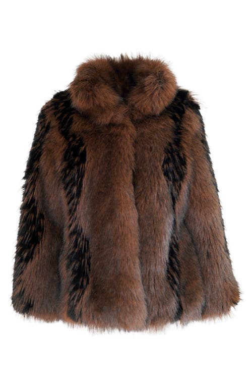DONNA SALYERS FABULOUS-FURS DONNA SALYERS FABULOUS FURS FOXY FAVORITE FAUX FUR COAT