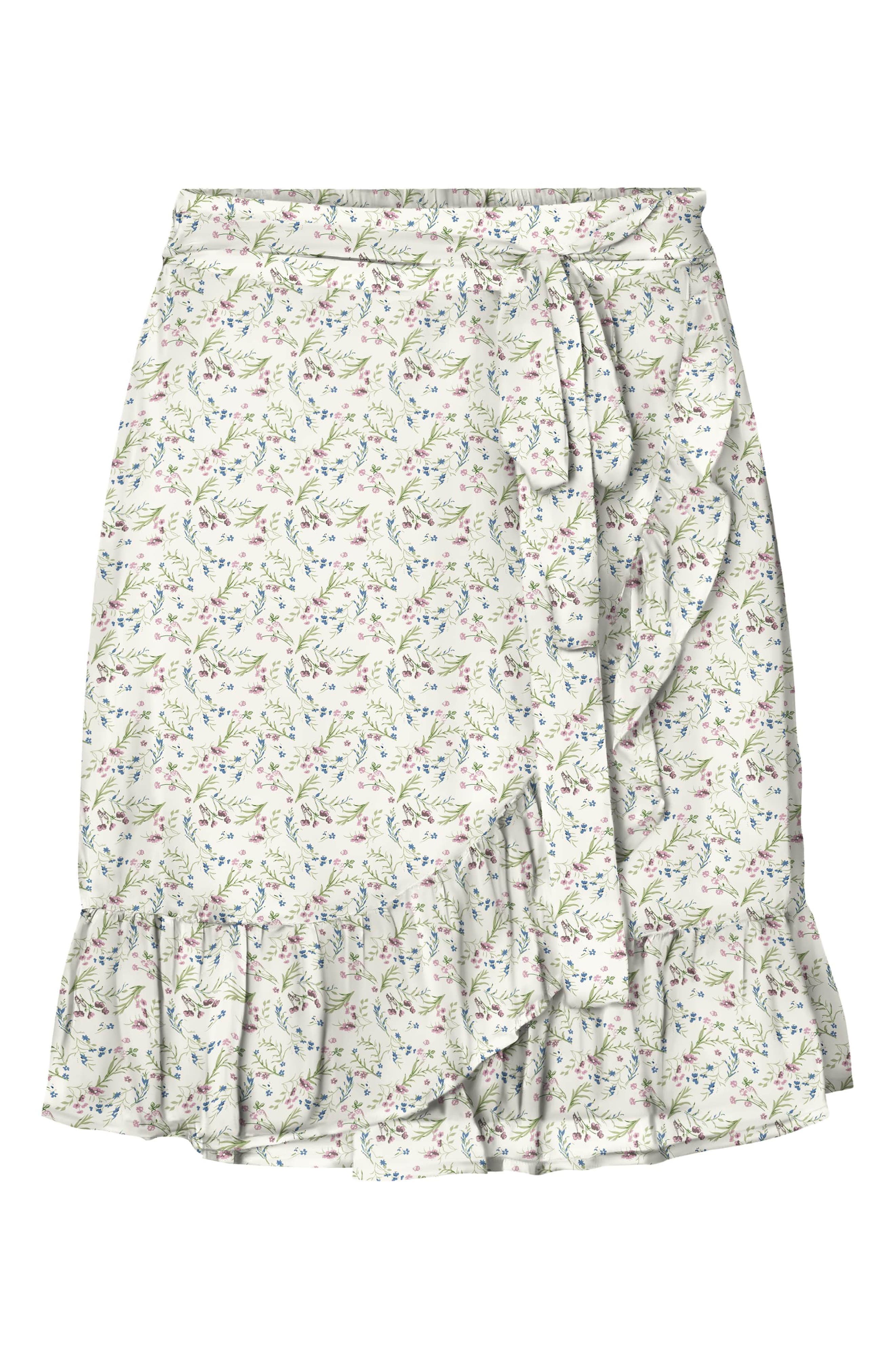 vero moda frill skirt