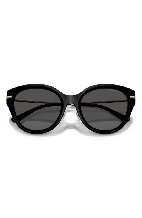 Michael Kors 59mm Round Sunglasses In Black