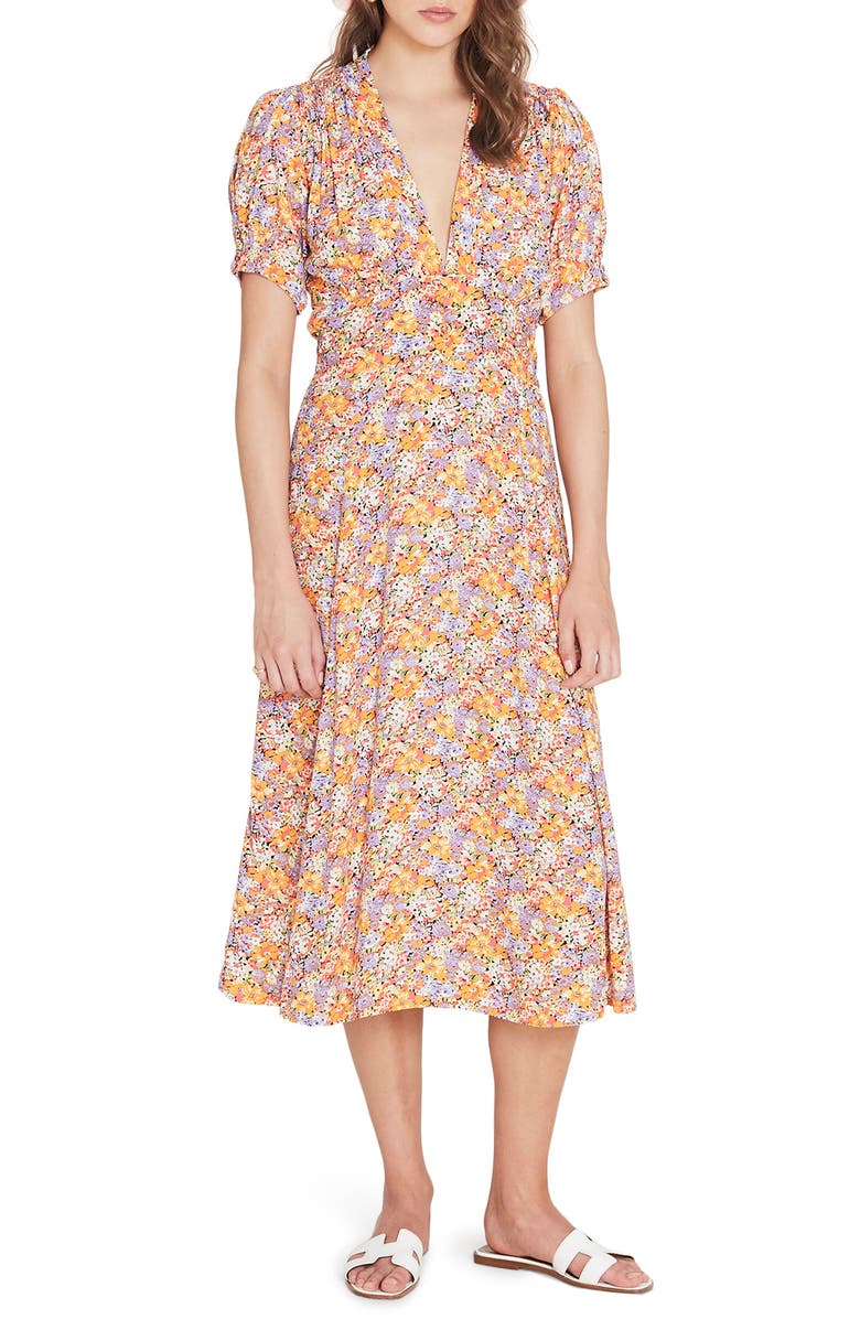 Faithfull the Brand Meadows Floral Midi Dress | Nordstrom